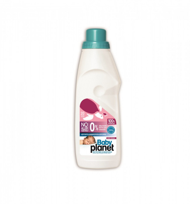 Detergent lichid de rufe pentru bebelusi BABY PLANET Sweet Dream 20 spalari