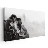 Tablou afis Lady Gaga Bradley Cooper 2378 Tablou canvas pe panza CU RAMA 30x60 cm