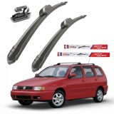 Cumpara ieftin Stergatoare Volkswagen Polo (Variant 6V5) Flat &ndash; Set fata