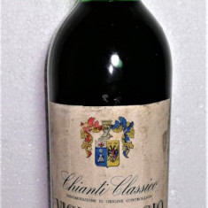 C 76 VIN ROSU, CHIANTI CLASSICO RISERVA, DOC, Recoltare 1967 CL 72 GR 12,5