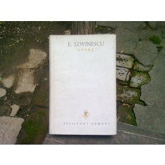 E. LOVINESCU - OPERE VOL.II (EDITIE IN LIMBA FRANCEZA)
