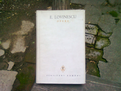 E. LOVINESCU - OPERE VOL.II (EDITIE IN LIMBA FRANCEZA) foto