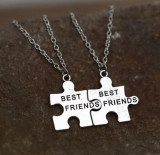 Lant / Colier set cei mai buni prieteni cuplu best friends bff