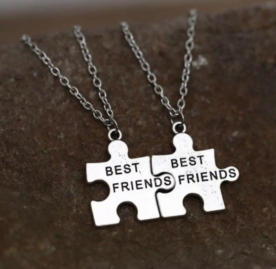 Lant / Colier set cei mai buni prieteni cuplu best friends bff foto