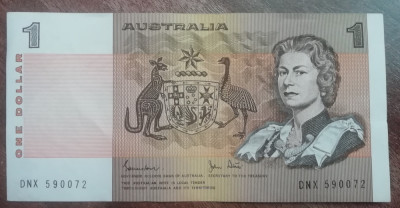 M1 - Bancnota foarte veche - Australia - 1 dolar foto