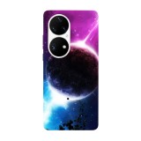 Husa compatibila cu Huawei Mate 40 model Purple Planet, Silicon, TPU, Viceversa