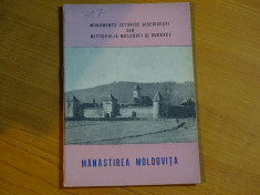 Manastirea Moldovita - Ed. Mitropoliei Moldovei si Sucevei Iasi 1965 foto