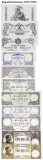 Cumpara ieftin Set complet de 75 de bancnotre reproduceri care au circulat pe teritoriul Romaniei intre ani 1853-1950