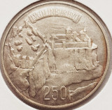 1942 Luxemburg 250 Francs 1963 Millennium of Luxembourg City km 53 argint, Europa