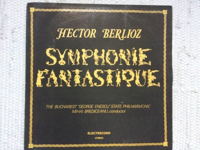 hector berlioz simfonia fantastica symphonie fantastique disc vinyl lp muzica clasica electrecord ECE 02447 VG++ foto