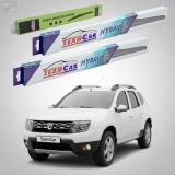 Cumpara ieftin Ștergătoare Dacia Duster I HS Faza 2 2013-2016 | Set Față și Spate Hibrid &ndash; TeamCar&reg;