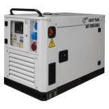 AGT 12003 DSEA - Generator de uz general 9.6 kW Yto - 16 CP 25 l pornire electrica motorina insonorizat protectie termica senzor lipsa ulei protectie