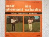 Iosif ghemant ion sabadis &lrm;virtuosos of violin album disc vinyl lp muzica folclor populara vioara EPE 01485 VG+, Electrecord