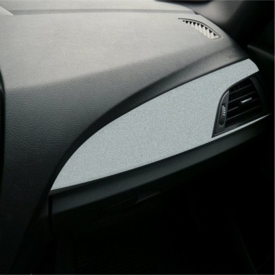 Folie Auto Colantare Trimuri, Model Catifea Gri, 100 x 45cm foto