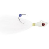 Big Eye Bucktail Green Glow/White Glow 10g, Mustad