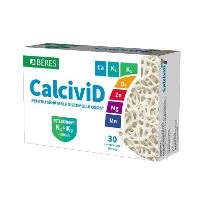 Calcivid 30 comprimate filmate Beres foto