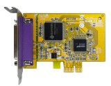Placa port paralel PCI-E Dell Sunix PAR5408A Low Profile DP/N G1FN2