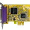 Placa port paralel PCI-E Dell Sunix PAR5408A Low Profile DP/N G1FN2