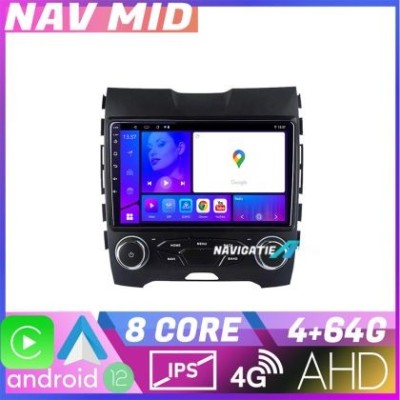 Navigatie Ford Edge 2015 2021 midline KIT edge mid EDOTEC-LITE Android Ecran 720P Octa Core 4 64 Carplay CarStore Technology foto