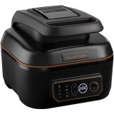 Friteuza cu aer cald Russell Hobbs SatisFry 26520-56, 1750 W, 5.5 L, 7 functii de gatit, Negru