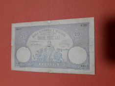 Bancnote romanesti 20lei 1906 foto