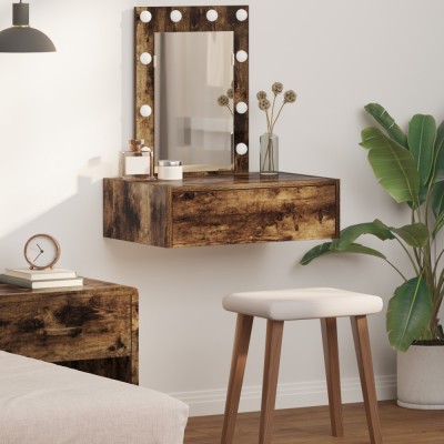 vidaXL Masă de Machiaj cu sertar Maro 60 x 40 x 70 cm Lemn compozit 865221 foto