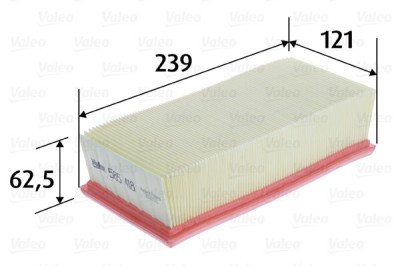 VALEO 585418 Filtru aer foto