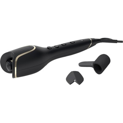Ondulator automat StyleCare Prestige BHB876/00, invelis ceramic protector cu infuzie de cheratina, selector 210&amp;deg;C, 190&amp;deg;C, si 170&amp;deg;C, sistem de ondulare foto