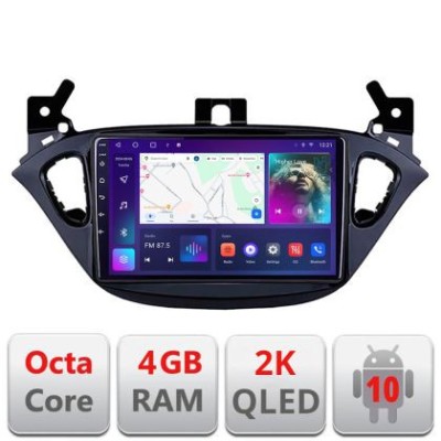 Navigatie Opel Corsa 2013-2016 C-corsa Android Octa Core Ecran 2K QLED GPS 4G 4+32GB 360 kit-corsa+EDT-E409-2K CarStore Technology foto