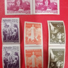 M1 TX7 3 - 1947 - Seceta - perechi de cate doua timbre
