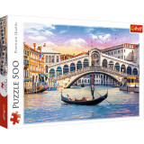 Puzzle 500 de piese - Gondola in Venetia | Trefl