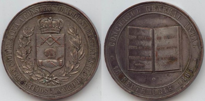 Societatea cooperativa a constructorilor si meseriasilor rom&acirc;ni 1883