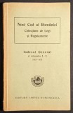 Cumpara ieftin NOUL COD al ROMANIEI Colectiune de Legi si Regulamente INDEX GENERAL al Vol. I-X