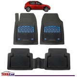 Covorase Auto TeamCar&reg; Tip Tavita Compatibile Dacia Sandero Stepway (2009&ndash;2012) Blue, Cauciuc