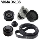 Set curea transmisie cu caneluri Dacia Dokker, Duster, Duster SUV, Lodgy, Logan II; Nissan Juke, Qashqai II SUV; Renault Captur I, Clio IV Motor 0.9