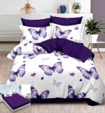 Cumpara ieftin Lenjerie Pat Bumbac 6 Piese Cu Elastic Imprimeu, 180x200 cm, Negru/Alb/Rosu/Gri/Albastru/Verde