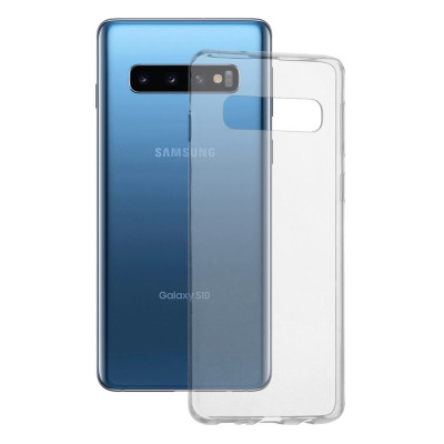 Husa silicon Samsung Galaxy S10 Transparent foto