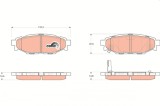 TRW GDB3373 COTEC set placute frana,frana disc