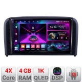 Navigatie Volvo S80 2004-2006 A-S80 4+64 InCell Display 1K Android Waze USB Navigatie Internet Youtube Radio CarStore Technology