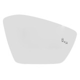 Geam oglinda Skoda Superb (3V) 05.2015-06.2024, View Max, partea dreapta, incalzit; sticla convexa; geam cromat; cu functie de unghi mort