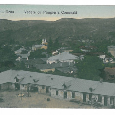 4608 - TARGU-OCNA, Bacau, POMPIERIA, FIREMEN - old postcard - used - 1912