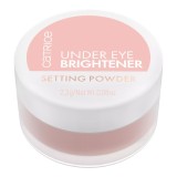 Pudra pentru ochi Under Eye Brightener, 010 Light Rose, 2.3 g, Catrice