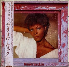 Vinil "Japan Press" Dionne Warwick &lrm;&ndash; Without Your Love (VG+)