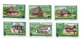 Romania (460) - Arhitectura traditionala, 1989, serie neobliterata