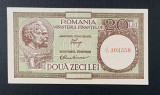 ROMANIA - 20 lei 1947 - 1948 - 1950 , Luca / Rubicec , fil RPR ,culoare deschisa