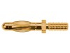 Mufă Banană Aurită 4mm 32A