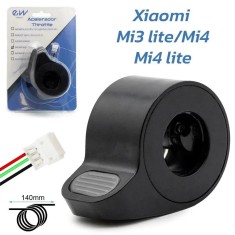 Maneta Acceleratie trotinete electrice Mi3 Lite/Mi4/Mi4 Lite Conector trotineta electrica JST ZH negru