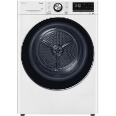 Uscator de rufe LG RH90V9AV2N, Pompa de caldura DUAL Inverter, 9 kg, 14 programe, Clasa A+++, Auto-curatare condensator, Eco Hybrid, ThinQ, Alb