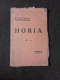 HORIA DE A. COTRUS, EDITIA 1937