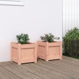 Cumpara ieftin Jardiniere de grădină, 2 buc., lemn masiv douglas